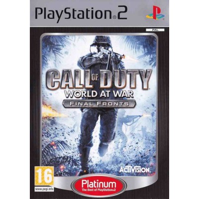Call of Duty World at War - Final Fronts [PS2, английская версия]